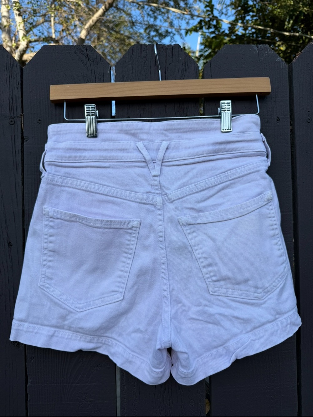 Veronica Beard Jaylen Notch Short in Lavender Size 25 - Picture 4 of 7